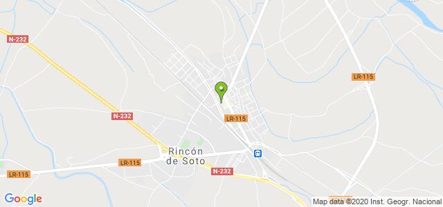 mapa de oficina de correos rincon de soto