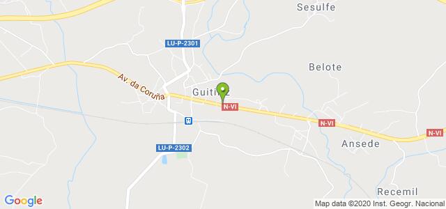 mapa de oficina de correos guitiriz