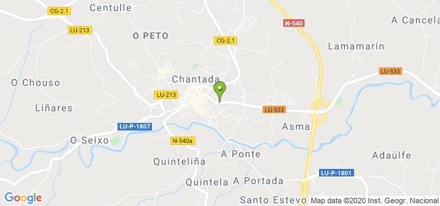 mapa de oficina de correos chantada