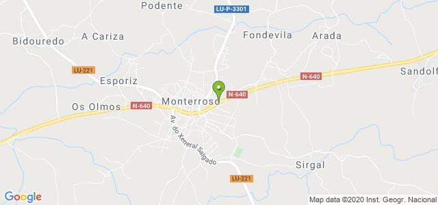 mapa de oficina de correos monterroso