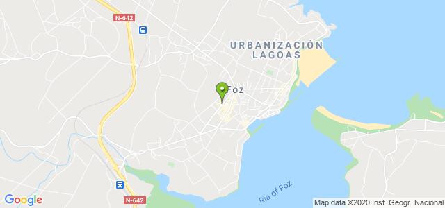 mapa de oficina de correos foz