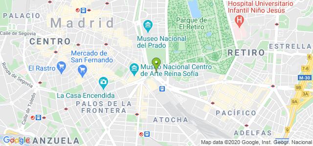 mapa de oficina de correos madrid 14