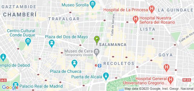 mapa de oficina de correos madrid 20