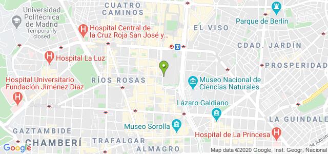 mapa de oficina de correos madrid 23