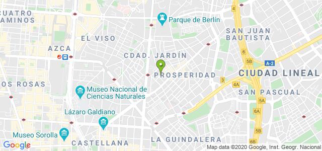 mapa de oficina de correos madrid 31