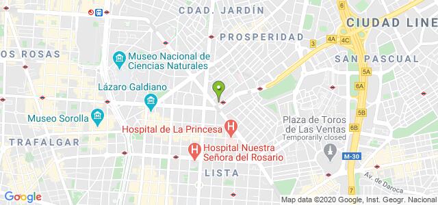 mapa de oficina de correos madrid 41