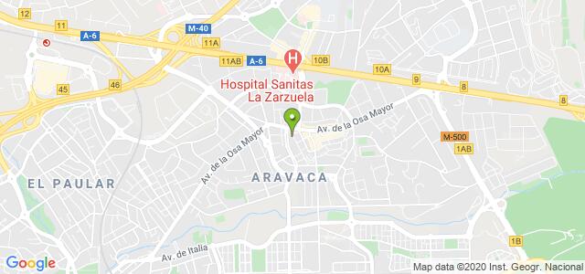 mapa de oficina de correos madrid 56