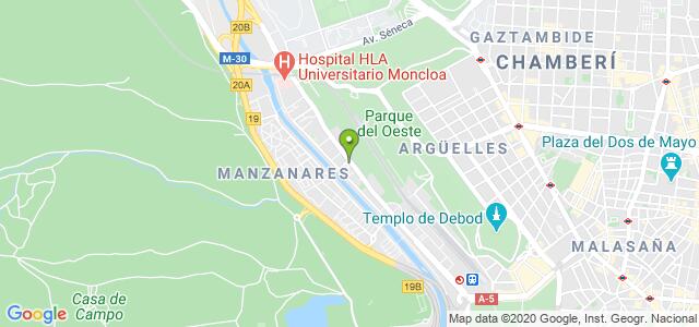 mapa de oficina de correos madrid 67