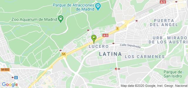 mapa de oficina de correos madrid 77