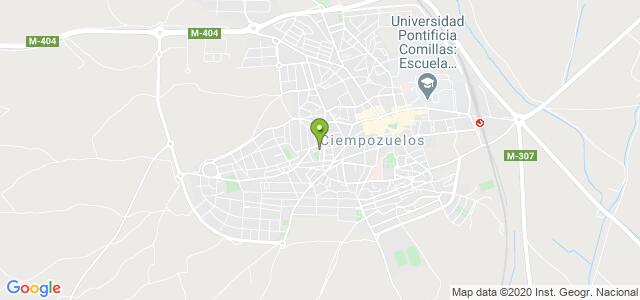 mapa de oficina de correos ciempozuelos