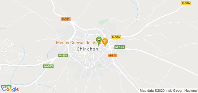 mapa de oficina de correos chinchon