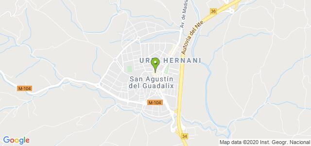 mapa de oficina de correos san agustin del guadalix