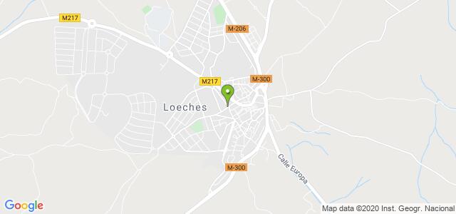 mapa de oficina de correos loeches