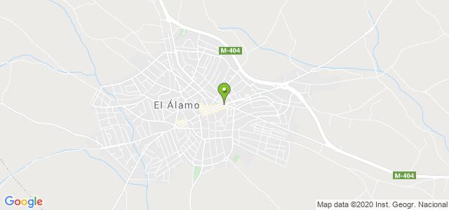 mapa de oficina de correos el alamo