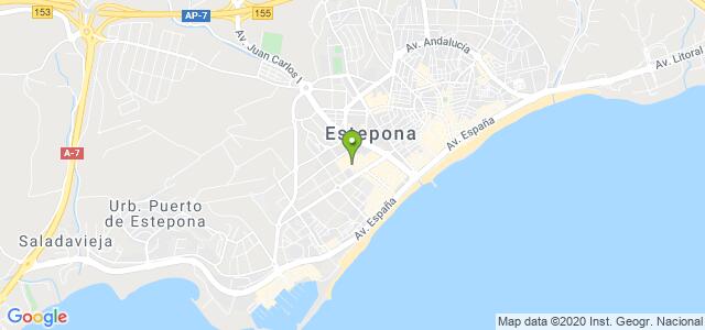 mapa de oficina de correos estepona 1