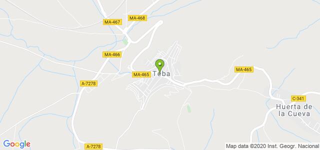 mapa de oficina de correos teba