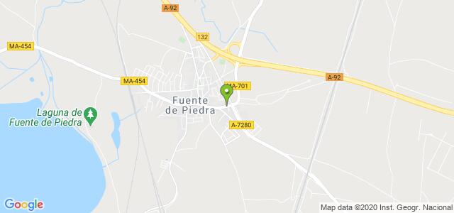 mapa de oficina de correos fuente de piedra