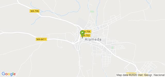 mapa de oficina de correos alameda