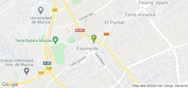 mapa de oficina de correos espinardo