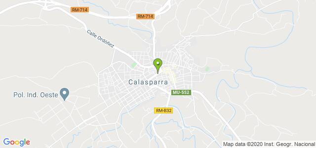 mapa de oficina de correos calasparra