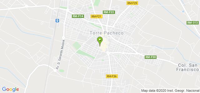 mapa de oficina de correos torre pacheco