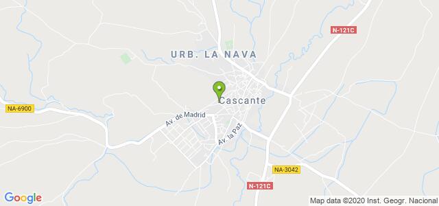 mapa de oficina de correos cascante