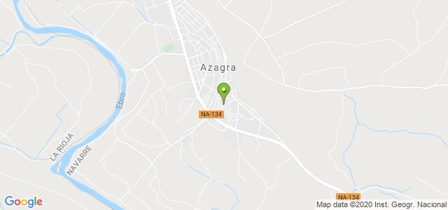 mapa de oficina de correos azagra