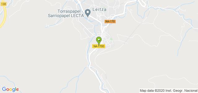 mapa de oficina de correos leitza