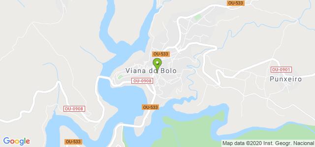 mapa de oficina de correos viana do bolo
