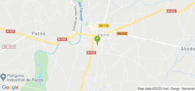 mapa de oficina de correos verin