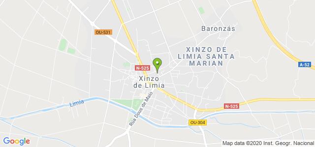 mapa de oficina de correos xinzo de limia