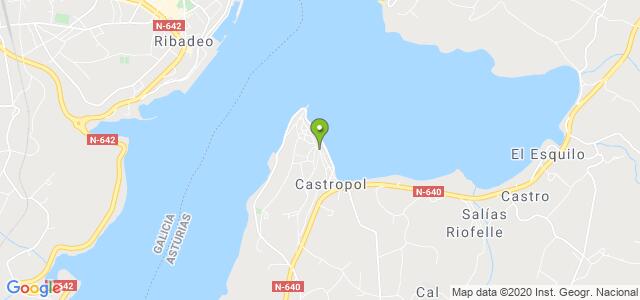 mapa de oficina de correos castropol