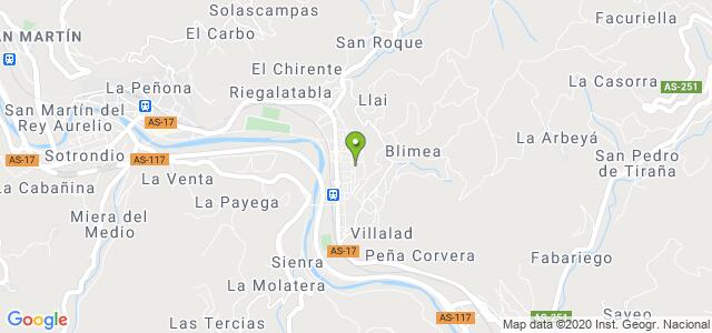 mapa de oficina de correos blimea