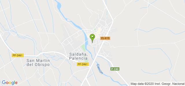 mapa de oficina de correos saldana