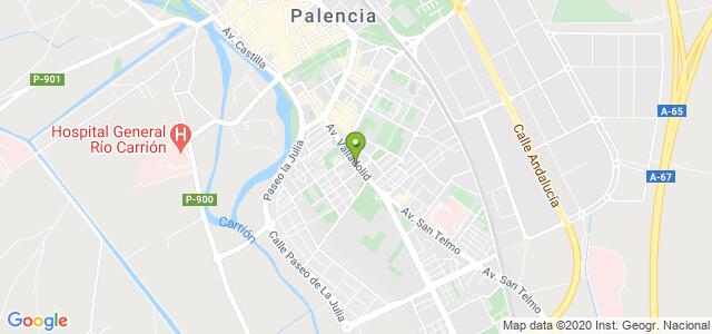 mapa de oficina de correos palencia 2