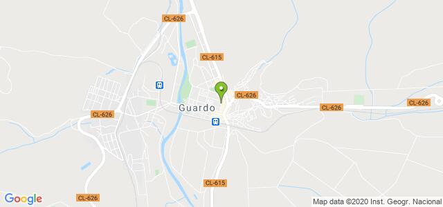 mapa de oficina de correos guardo