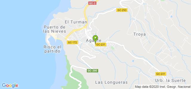 mapa de oficina de correos agaete