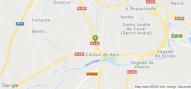 mapa de oficina de correos caldas de reis