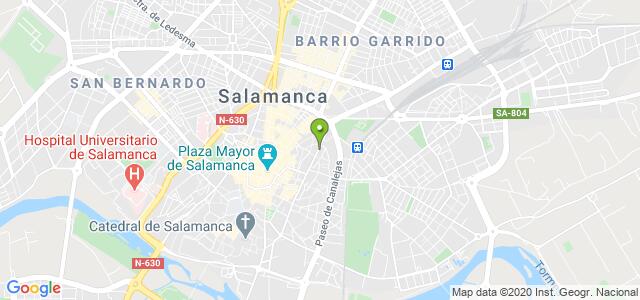 mapa de oficina de correos salamanca 1