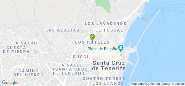 mapa de oficina de correos santa cruz de tenerife 2