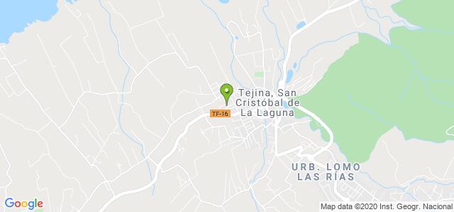 mapa de oficina de correos tejina