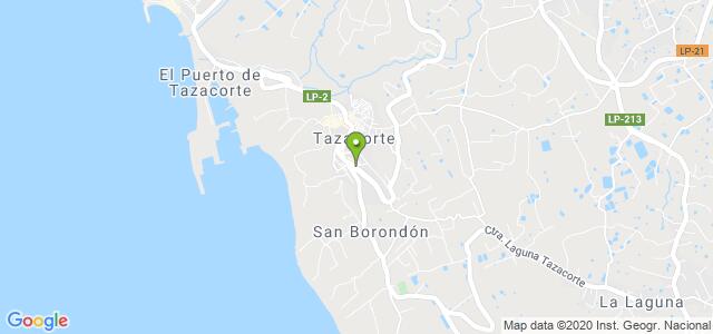 mapa de oficina de correos tazacorte