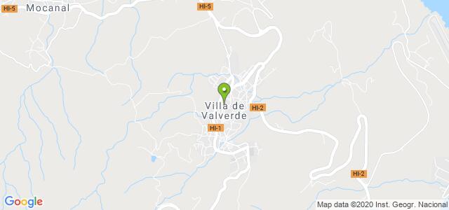 mapa de oficina de correos valverde