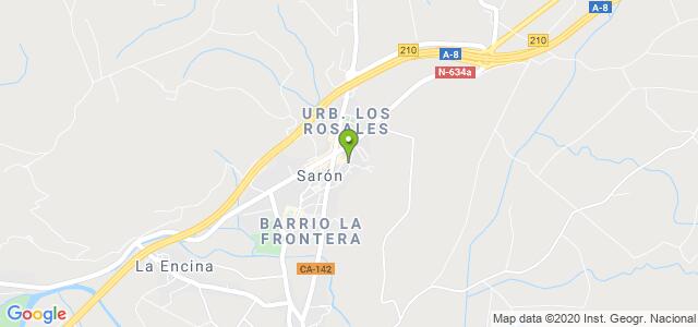 mapa de oficina de correos saron