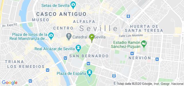 mapa de oficina de correos sevilla 10