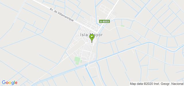 mapa de oficina de correos isla mayor