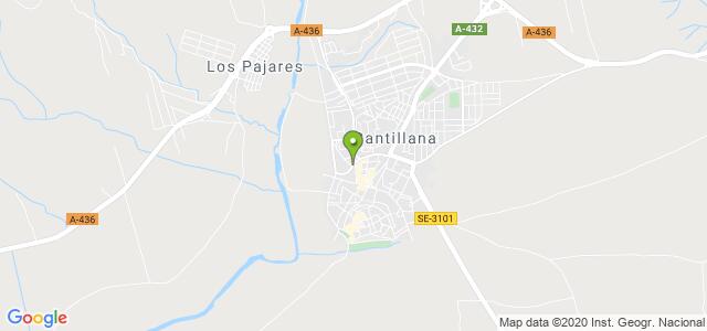 mapa de oficina de correos cantillana