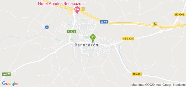 mapa de oficina de correos benacazon