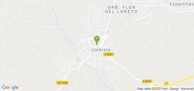 mapa de oficina de correos umbrete