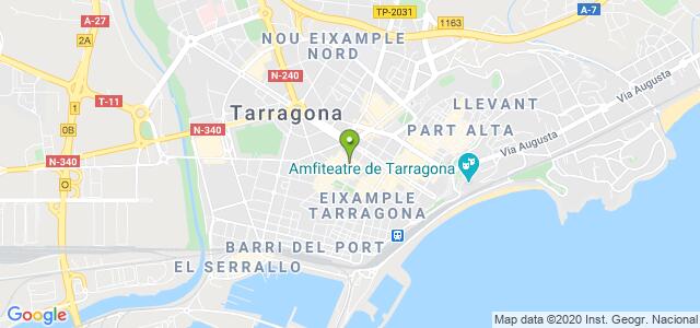mapa de oficina de correos tarragona